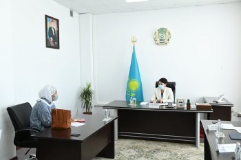 Облыс әкімі азаматтық қоғам өкілдерін қабылдады