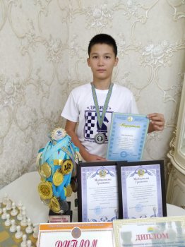 Қызылордалық жас шахматшы республикалық турнирдің жеңімпазы атанды